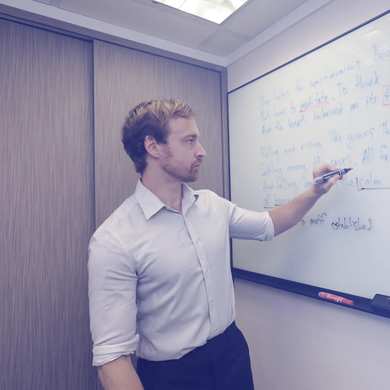 Quantum Prep education consultants with students